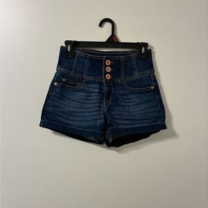 Cute High Waisted, Juniors Shorts.